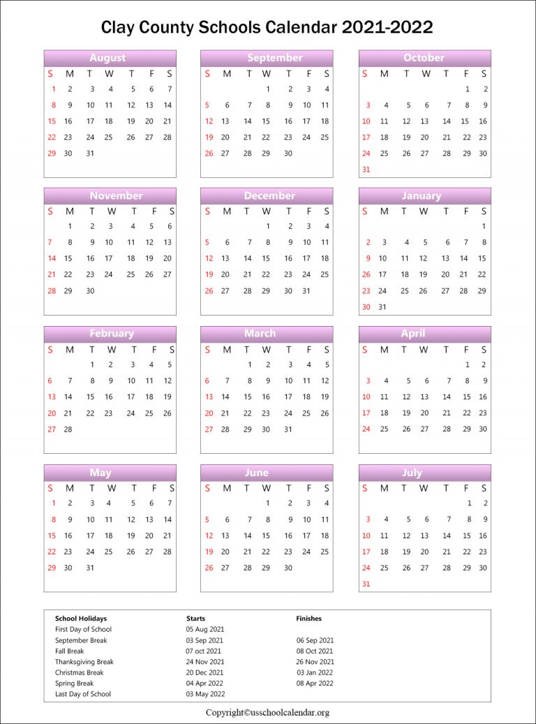 CCSD School Calendar Clark County School Holiday Calendar 202122