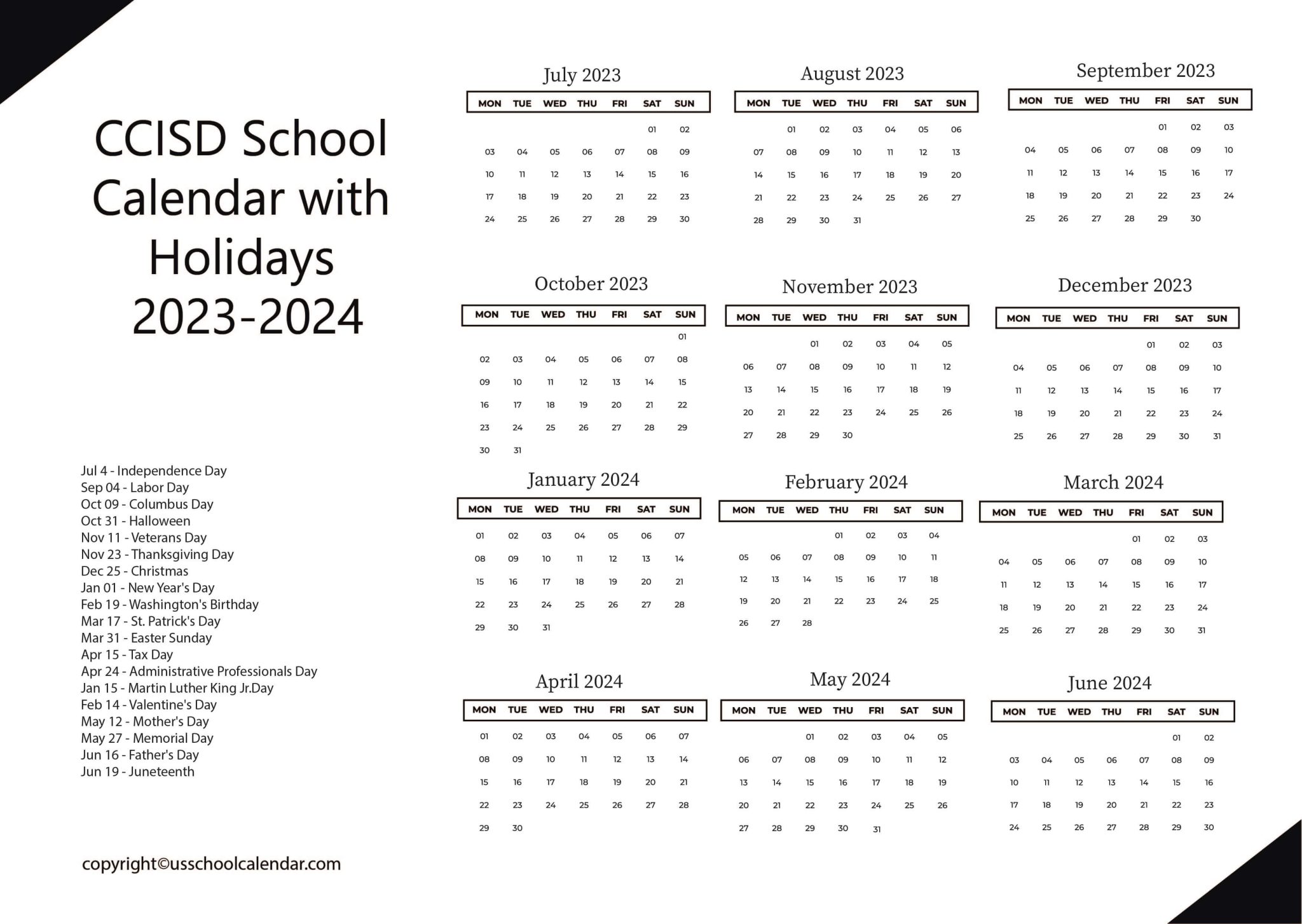 ccisd-school-calendar-with-holidays-2023-2024