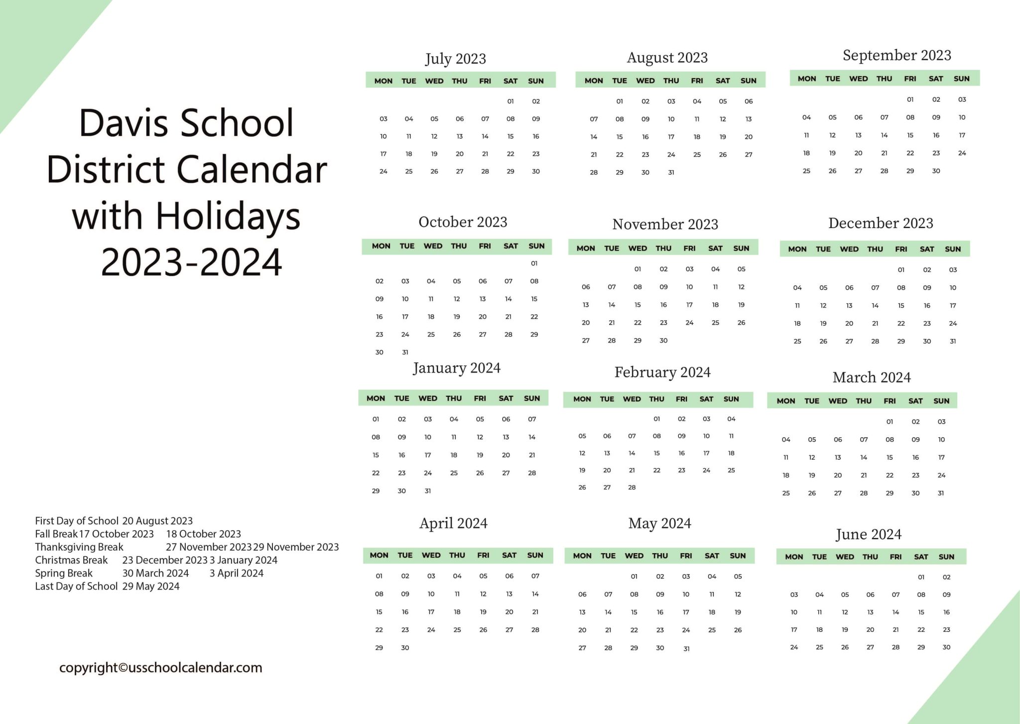 davis-school-district-calendar-with-holidays-2023-2024