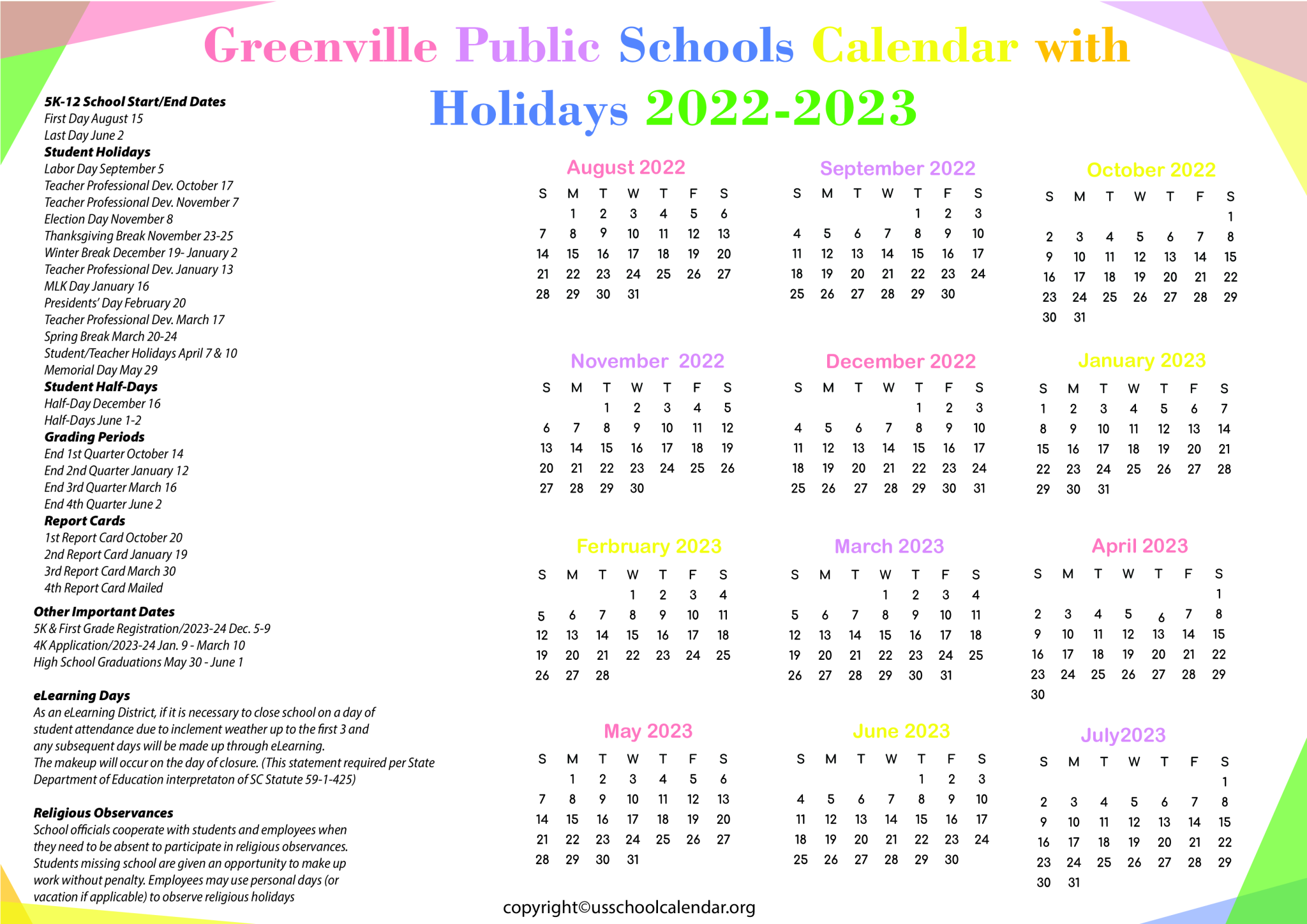 gps-greenville-public-schools-calendar-with-holidays-2023