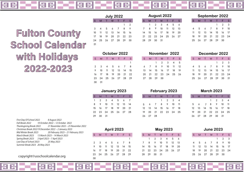 Fulton County 2024 Calendar Malva Corilla