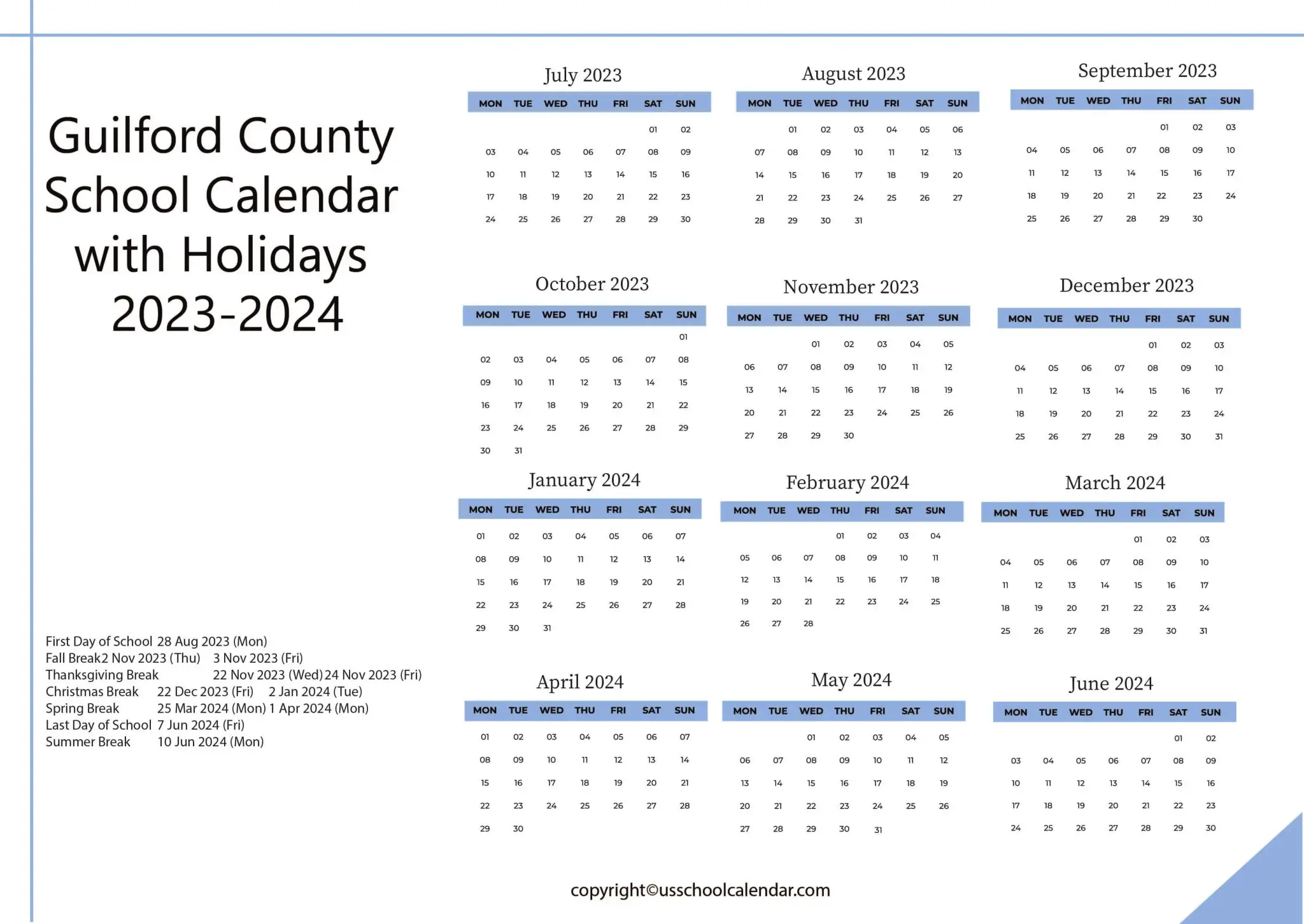guilford-county-school-calendar-with-holidays-2023-2024