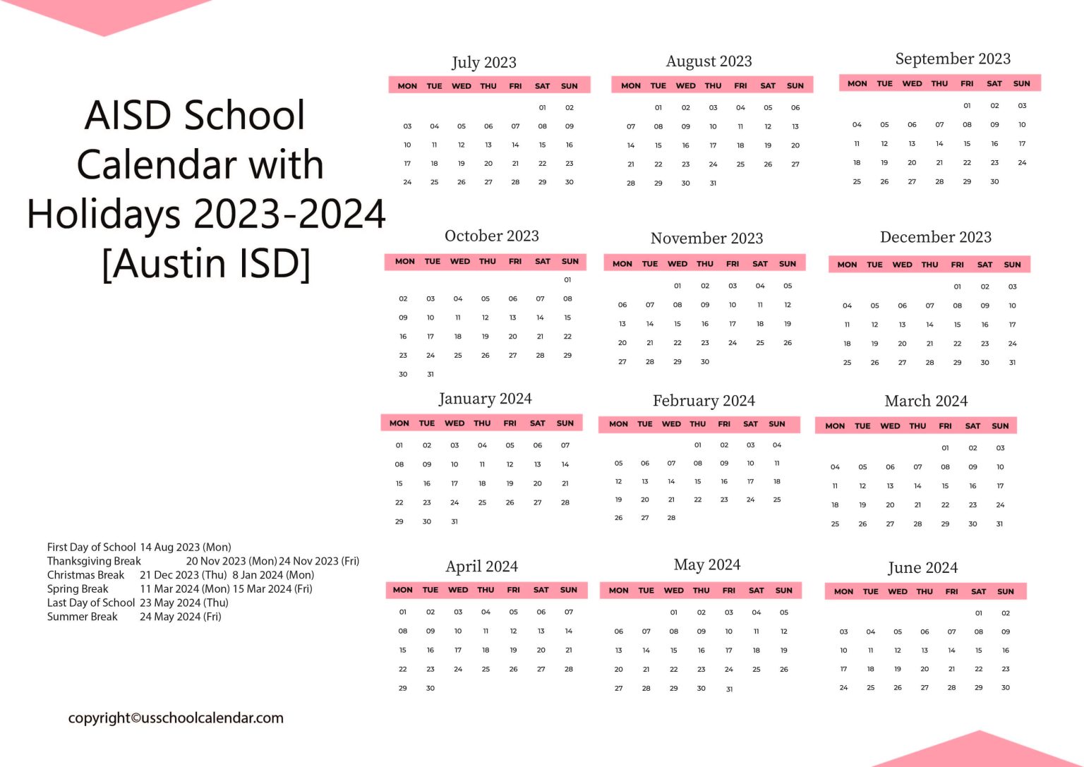 aisd-school-calendar-with-holidays-2023-2024-austin-isd