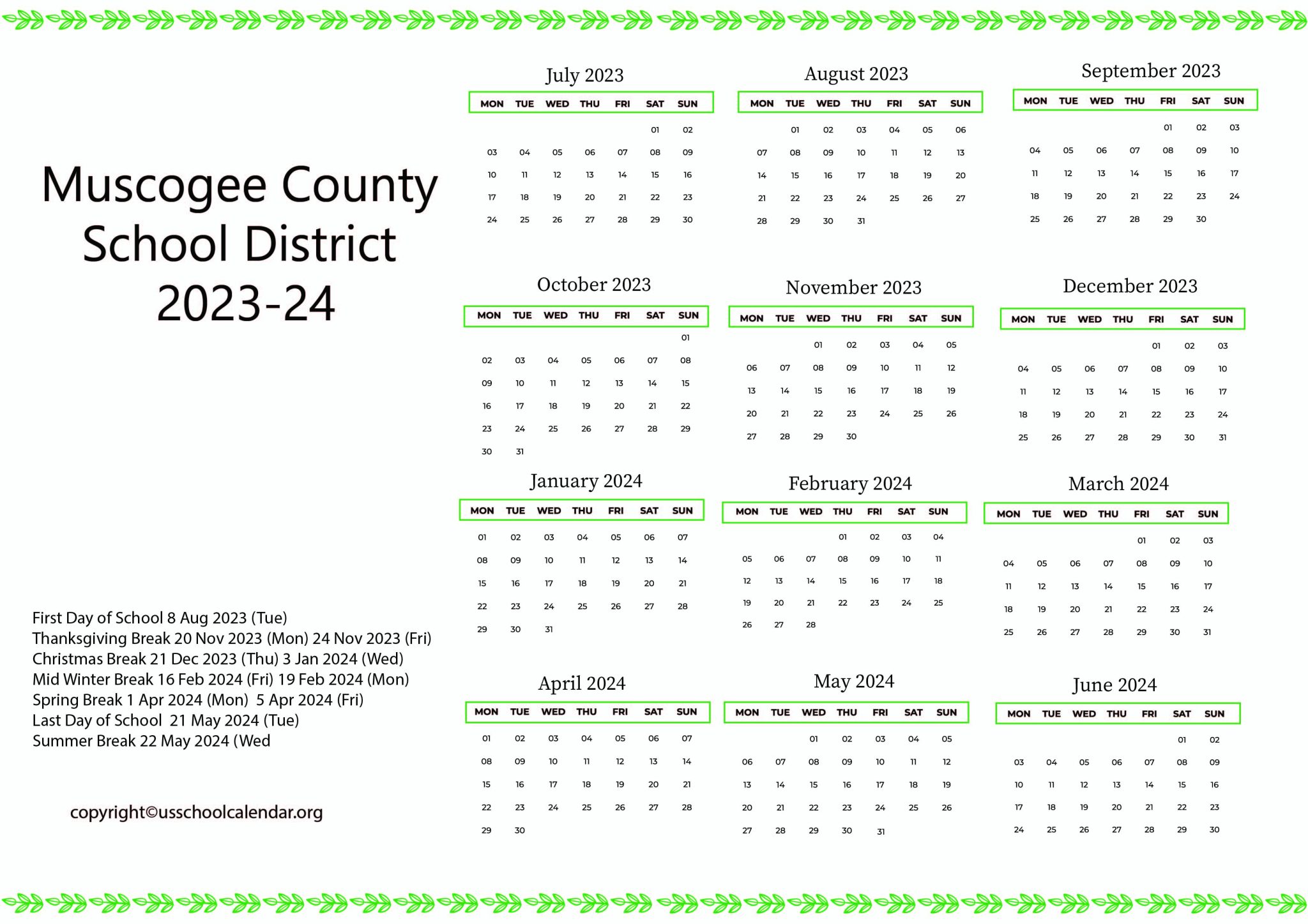 muscogee-county-school-district-calendar-holidays-2023-2024