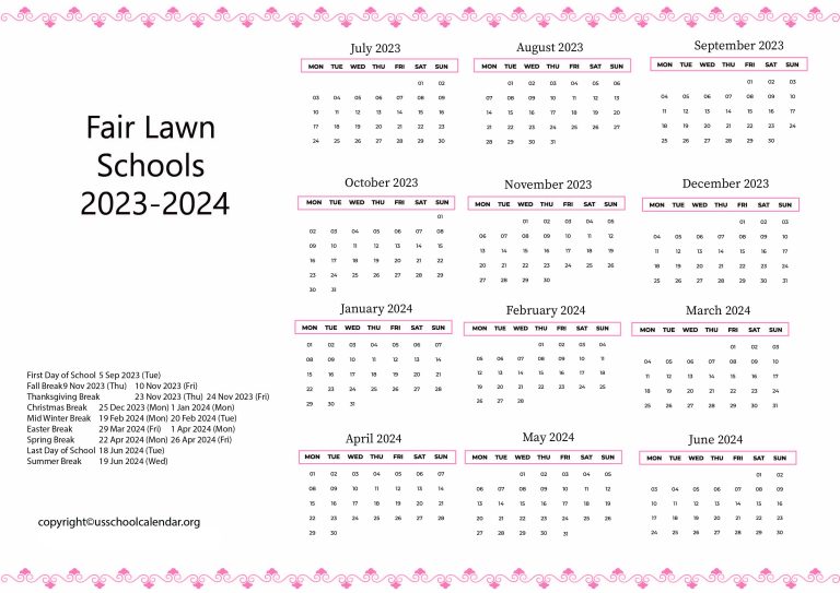 fair-lawn-schools-calendar-with-holidays-2023-2024