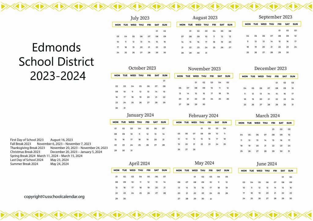 Mansfield Independent School District Calendar [MISD]