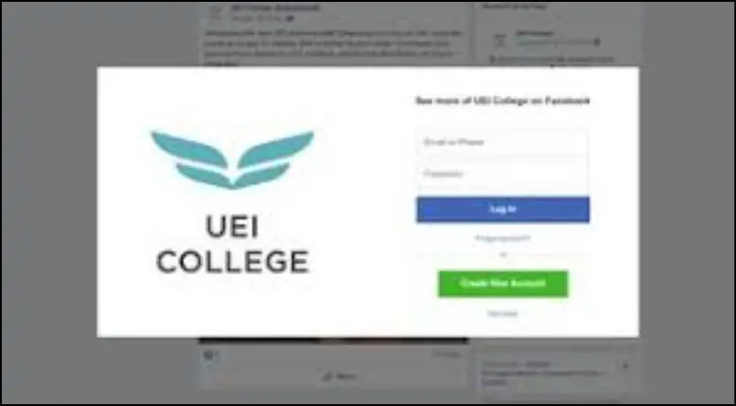 UEI Student Portal Login
