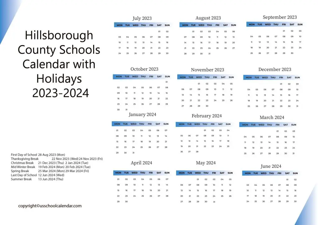 Wake County Public Schools Calendar