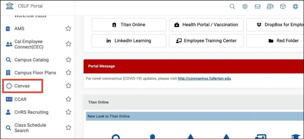 CSUF Student Portal Login