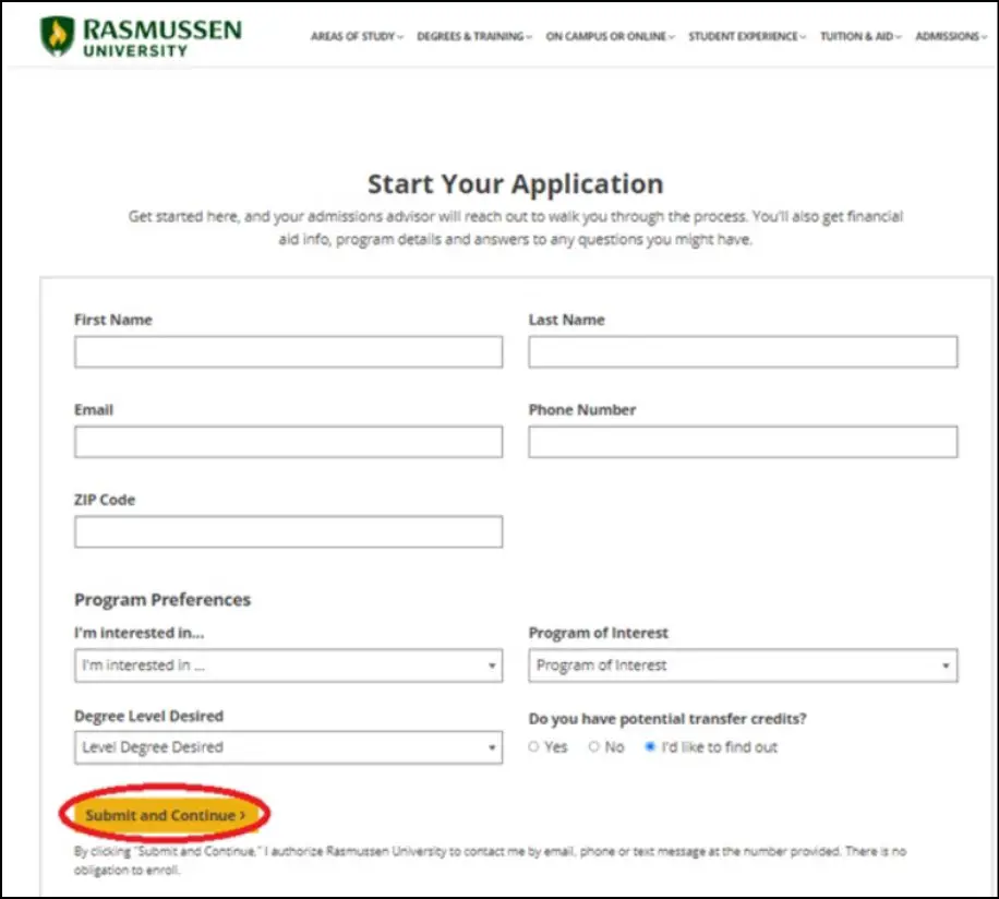 Rasmussen Student Portal Login