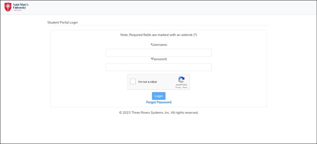 SMUMN Student Portal Login