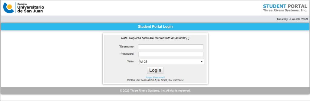 San Juan Student Portal Login