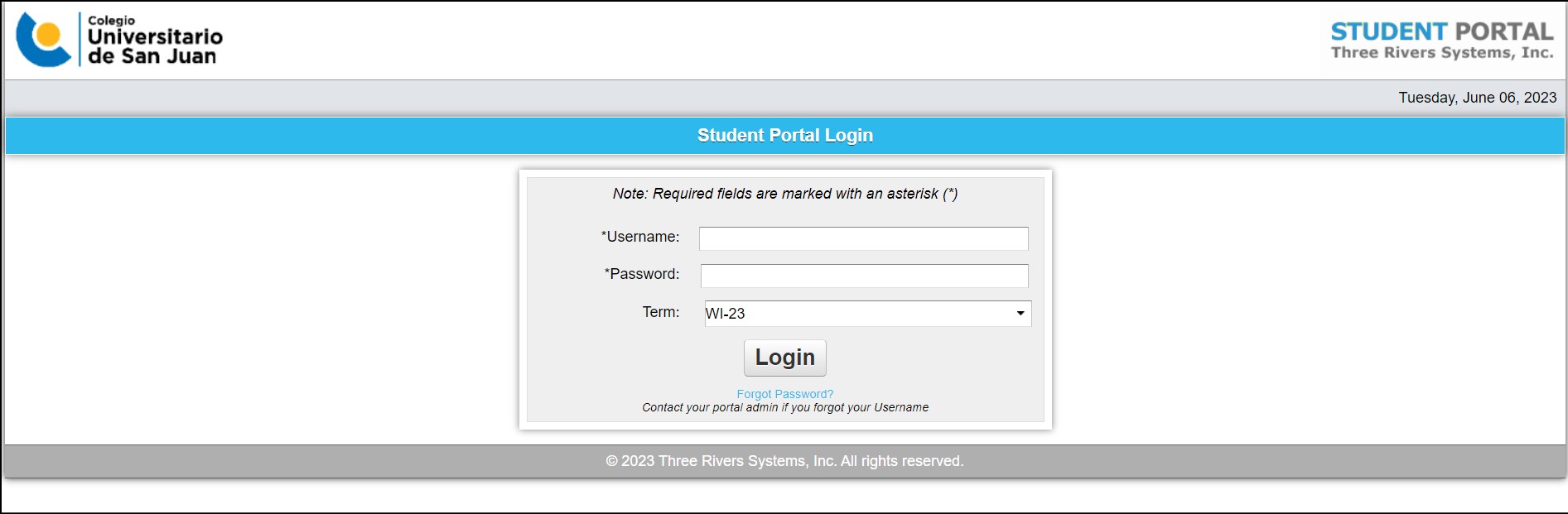 San Juan Student Portal Login US School Calendar