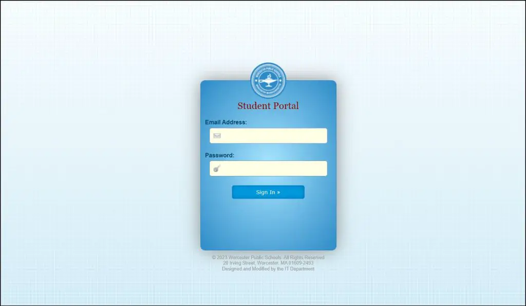 WPS Student Portal Login